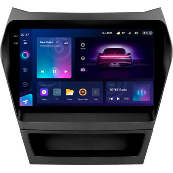 Штатная магнитола Teyes CC3 2k 4+32 Gb Hyundai Santa Fe 3 2013-2016 (A) 9"