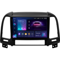 Штатная магнитола Teyes CC3 2k 6+128 Gb 360° Hyundai Santa Fe 2 2006-2012 9"