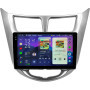 Штатна магнітола Teyes CC4 Pro 2k 12+256 Gb Hyundai Solaris 1 2010-2016 9"