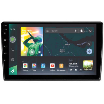 Штатна магнітола Sigma X9464 4+64 Gb Renault Duster 2015-2021 / LADA Largus 1 2021 (F1) 9"