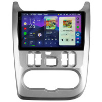 Штатная магнитола Teyes CC4 2k 8+128 Gb Renault Logan 1, Sandero, Dacia, Duster 2009-2017 9"