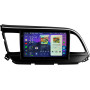 Штатная магнитола Teyes CC4 Pro 2k 8+128 Gb Hyundai Elantra 6 2018-2020 (B) 9"