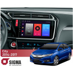 Штатная магнитола Sigma F10216 2+32 Gb Honda City 2014-2017 (B) 10