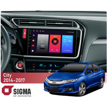 Штатная магнитола Sigma F10216 2+32 Gb Honda City 2014-2017 (B) 10"