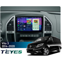 Штатная магнитола Teyes CC4 Pro 2k 8+128 Gb Mercedes-Benz Vito 3 W447 2014-2020 10"