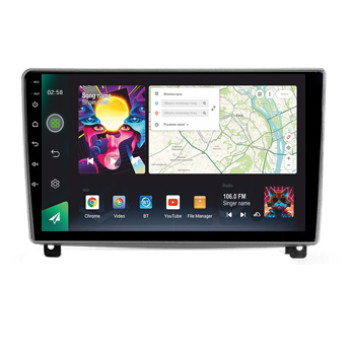 Штатна магнітола Sigma Pro 9464 4+64 Gb Peugeot 407 1 2004-2011 (F1) 9"