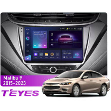 Штатна магнітола Teyes CC3 2k 6+128 Gb Chevrolet Malibu 9 2015-2023 (F2) 9"