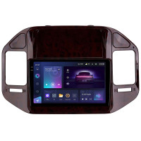 Штатная магнитола Teyes CC3 2k 6+128 Gb Mitsubishi Pajero 3 V70 V60 1999-2006 (Brown) 9"