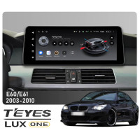 Штатная магнитола Teyes LUX ONE 6+128 Gb BMW E60/E61 CCC 2003-2010 12.3"
