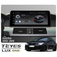 Штатна магнітола Teyes LUX ONE 6+128 Gb BMW E60/E61 CCC 2003-2010 12.3"