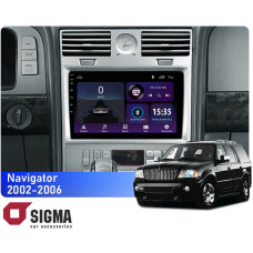 Штатная магнитола Sigma E9232 2+32 Gb Lincoln Navigator 2002-2006 9"