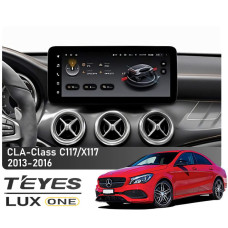 Штатна магнітола Teyes LUX ONE 6+128 Gb Mercedes-Benz CLA-Class X117 C117 NTG 4.5 2013-2016 12.3"