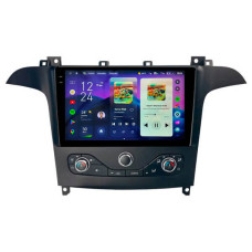 Штатная магнитола Teyes CC4 Pro 2k 8+128 Gb Ford S-MAX 2007-2008 9"