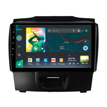 Штатна магнітола Sigma X9464 4+64 Gb Isuzu D-MAX/Chevrolet S10/Colorado/Blazer 2015-2018 (Нижня кнопка аварійки) 9"