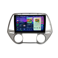Штатная магнитола Teyes CC4 Pro 2k 12+256 Gb Hyundai i20 2012+ AT AC Sliver 9"