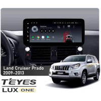 Штатная магнитола Teyes LUX ONE 6+128 Gb Toyota Land Cruiser Prado 150 2009-2013 12.3"