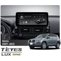 Штатная магнитола Teyes LUX ONE 6+128 Gb Toyota RAV4 XA30 2007-2012 12.3"