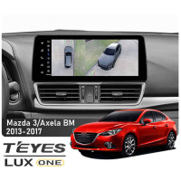 Штатная магнитола Teyes LUX ONE 6+128 Gb 360° Mazda 3 Axela BM 2013-2017 (A) 12.3"