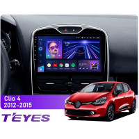 Штатная магнитола Teyes CC3 6+128 Gb 360° Renault Clio 4 BH98 KH98 2012-2015 10"