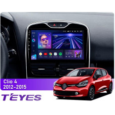 Штатная магнитола Teyes CC3 6+128 Gb 360° Renault Clio 4 BH98 KH98 2012-2015 10"