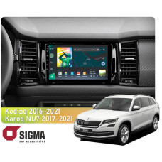Штатная магнитола Sigma X9232 2+32 Gb Skoda Kodiaq 2016-2021, Karoq NU7 2017-2021 (B) 9"