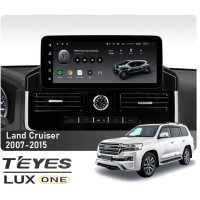 Штатная магнитола Teyes LUX ONE 6+128 Gb Toyota Land Cruiser 11 200 2007-2015 (D) 12.3"