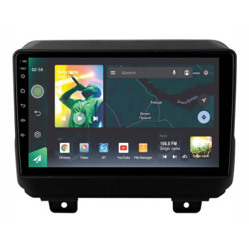 Штатна магнітола Sigma X9464 4+64 Gb Jeep Wrangler 4 JL 2018-2019 9"