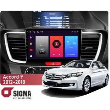 Штатная магнитола Sigma F10216 2+32 Gb Honda Accord 9 CR 2012-2018 10"