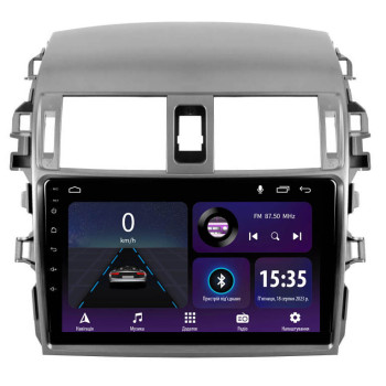 Штатна магнітола Sigma E9232 2+32 Gb Toyota Corolla 10 E140 E150 2006-2013 (A) 9"