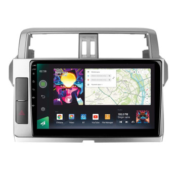 Штатна магнітола Sigma Pro 10464 4+64 Gb Toyota Land Cruiser Prado 150 2013-2017 10"