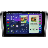 Штатна магнітола Teyes CC4 Pro 2k 12+256 Gb Mazda 3 1 BK 2003-2009 9"