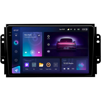 Штатна магнітола Teyes CC3 2k 4+32 Gb Chery Tiggo 3 2016-2018 9"