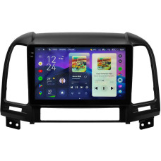 Штатная магнитола Teyes CC4 Pro 2k 8+128 Gb Hyundai Santa Fe 2 2006-2012 9"