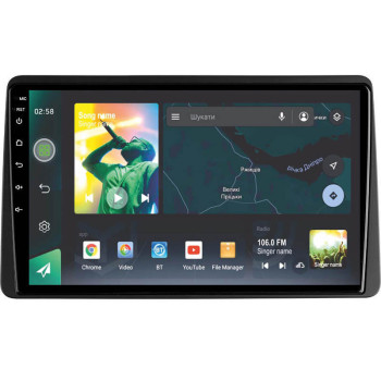 Штатна магнітола Sigma X10464 4+64 Gb Renault Duster HM 2 2020-2023 (F1) 10"