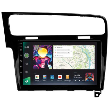 Штатна магнітола Sigma Pro 10464 4+64 Gb Volkswagen Golf 7 MK7 2012-2020 (F2) 10"