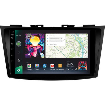Штатна магнітола Sigma Pro 9464 4+64 Gb Suzuki Swift 4 2011-2017 9"