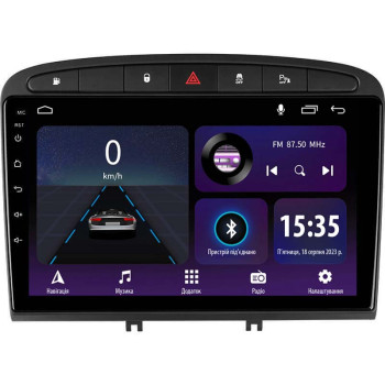 Штатна магнітола Sigma E9232 2+32 Gb Peugeot 408 1 T7 2012-2020, 308 2007-2015 9"