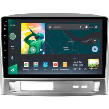 Штатна магнітола Sigma X9464 4+64 Gb Geely MK 1 2006-2013 9"