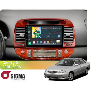 Штатная магнитола Sigma X9232 2+32 Gb Toyota Camry 5 XV 30 2001-2006 (B) 9"