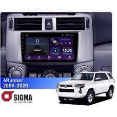 Штатная магнитола Sigma E9232 2+32 Gb Toyota 4Runner 5 N280 2009-2020 9"