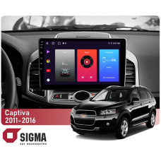 Штатная магнитола Sigma F10216 2+32 Gb Chevrolet Captiva 1 2011-2016 (F2) 10"
