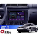 Штатная магнитола Sigma E9232 2+32 Gb Volkswagen Passat B5 2000-2005 9