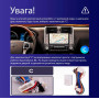 Штатная магнитола Teyes CC3 2k 6+128 Gb 360° Toyota Land Cruiser Prado 150 2009-2013 (C) 9"