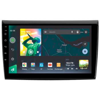 Штатна магнітола Sigma X9464 4+64 Gb Fiat Bravo 198 2 2007-2014 9"