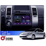 Штатная магнитола Sigma E9232 2+32 Gb Toyota Prius XW20 2 2003-2011 (F1) 9