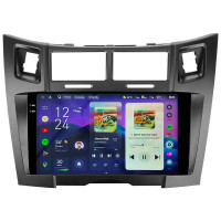 Штатная магнитола Teyes CC4 Pro 2k 12+256 Gb Toyota Yaris XP90 2005-2012 (F2) 9"