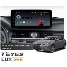 Штатна магнітола Teyes LUX ONE 4+32 Gb Lexus ES ES200 ES250 ES300h ES350 XV60 6 2012-2018 (А) 12.3"