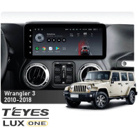 Штатная магнитола Teyes LUX ONE 6+128 Gb Jeep Wrangler 3 JK (YJ) 2010-2018 12.3"