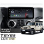 Штатна магнітола Teyes LUX ONE 6+128 Gb Jeep Wrangler 3 JK (YJ) 2010-2018 12.3