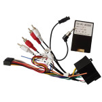 Штатна магнітола Sigma E9232 2+32 Gb Fiat 500 2007-2015 Black 9